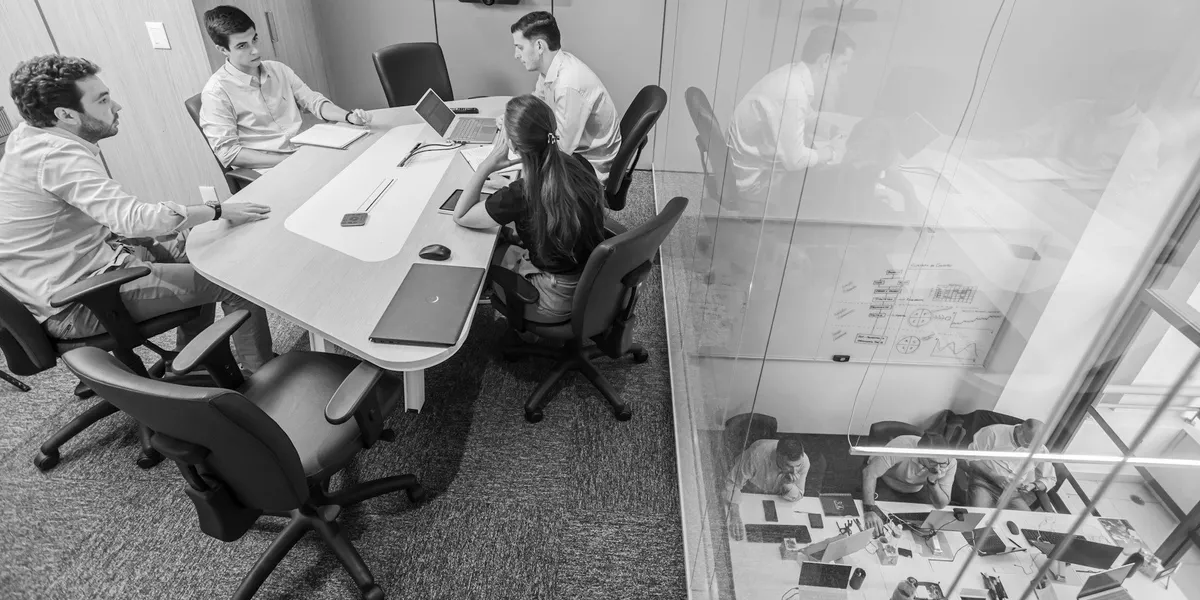 Logistics marketing team planning a demand generation strategy