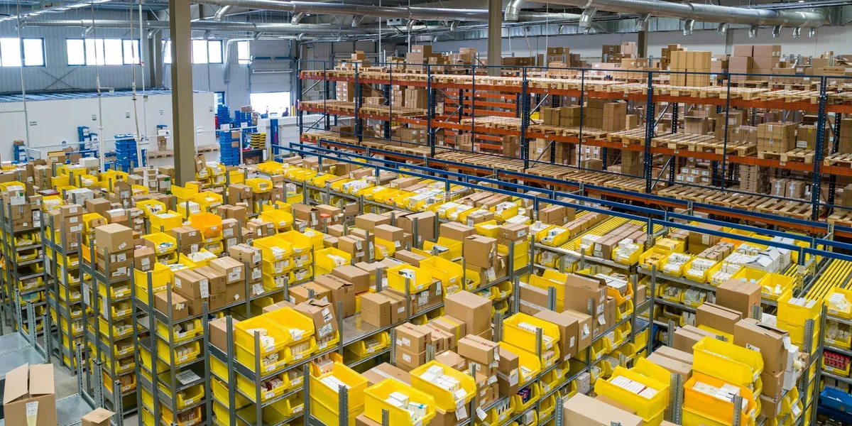 Temperature controlled warehouse representing cold chain and reefer logistics marketing
